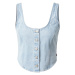 LEVI'S ® Blúzka 'Dani Corset Top'  modrá denim