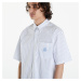 Košeľa Carhartt WIP S/S Linus Shirt UNISEX Linus Stripe/ Bleach/ White