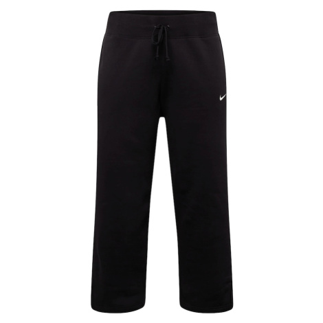 Nike Sportswear Športové nohavice  čierna / biela