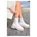 Fox Shoes Women's Casual Women's Boots with Thick Soles