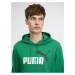 Zelená pánska mikina s kapucňou Puma ESS+ 2 Col Big Logo Hoodie TR