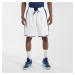 Basketbalové šortky SH500R obojstranné unisex bielo-modré