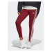 Adidas Legíny Essentials 3-Stripes High-Waisted Single Jersey Leggings IC9903 Červená
