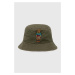Bavlnený klobúk Polo Ralph Lauren zelená farba, bavlnený
