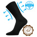 Lonka Zdravan Unisex ponožky - 3 páry BM000000627700101345 čierna