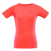 Women's quick-drying cool-dry T-shirt ALPINE PRO BONDA diva pink