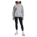 Sivá mikina Under Armour Essential Flc OS Hoodie