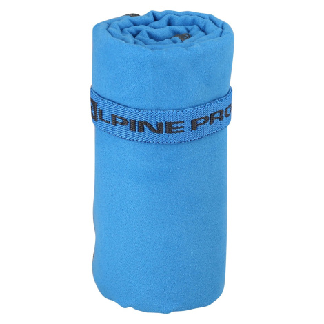 Quick drying towel 50x100cm ALPINE PRO TOWELE electric blue lemonade