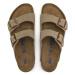 Birkenstock Arizona Soft Footbed Suede Leather Taupe Narrow Fit