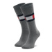 Tommy Hilfiger Súprava 3 párov vysokých ponožiek unisex 100002978 Farebná