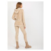 BÉŽOVÁ VELÚROVÁ BASIC SÚPRAVA -RV-KMPL-6087-2.70-BEIGE