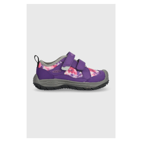 Detské topánky Keen fialová farba