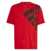 adidas T365 BOS TEE Pánske športové tričko, červená, veľkosť