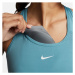 Nike SWOOSH BRA PAD Dámska športová podprsenka, svetlomodrá, veľkosť