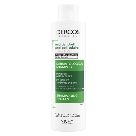 VICHY Dercos Šampón proti lupinám pre citlivú vlasovú pokožku 200 ml