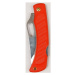 MIKOV CROCODILE 243-NH-1/B Vreckový outdoorový nôž, červená, veľkosť