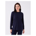 LC Waikiki Crew Neck Plain Long Sleeve Women's Knitwear Sweater