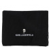 Šál Karl Lagerfeld K/Ikonik 2.0 Knit Scarf Black