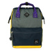 Himawari Unisex's Backpack Tr22312-6 Navy Blue