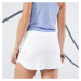 Dámska tenisová sukňa Dry + Soft 900 biela