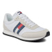 Tommy Jeans Sneakersy Tjm Runner Casual Ess EM0EM01351 Biela