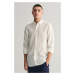 KOŠEĽA GANT SLIM LINEN SHIRT WHITE