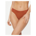 Calvin Klein Underwear Stringové nohavičky 000QF7287E Béžová