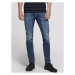 Jack&Jones Džínsy Glenn 12175888 Tmavomodrá Slim Fit