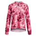 Mikina Under Armour Rival Terry Print Hoodie Pace Pink