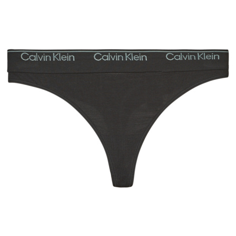 Calvin Klein Jeans  THONG  String Čierna