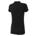 4F WOMEN'S T-SHIRT Dámske tričko s golierom, čierna, veľkosť