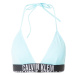 Calvin Klein Swimwear Bikinový top 'Intense Power'  svetlomodrá / čierna / biela