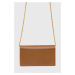 Kožená kabelka Polo Ralph Lauren béžová farba,427886738
