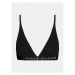 Tommy Hilfiger Podprsenka Bralette UW0UW04144 Čierna