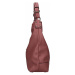 Dámska kožená kabelka Delami Delsea - růžová