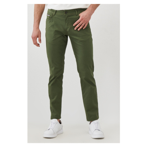 AC&Co / Altınyıldız Classics Men's Khaki Slim Fit Slim Fit 5 Pocket Flexible Chino Pants