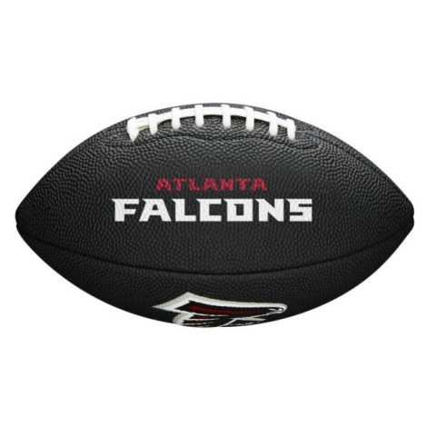Wilson MINI NFL TEAM SOFT TOUCH FB BL AT Mini lopta na americký futbal, čierna, veľkosť