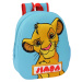 SAFTA predškolský detský batôžtek Lion King Simba - 3D potlač - modrý - 8L