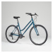 Trekingový bicykel RIVERSIDE 120 modrý petrolejový