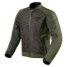 Rev'it! Jacket Torque 2 H2O Black/Dark Green Textilná bunda
