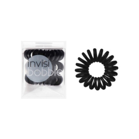 Špirálová gumička do vlasov Invisibobble True Black - čierna (IB_BLACK) + darček zadarmo