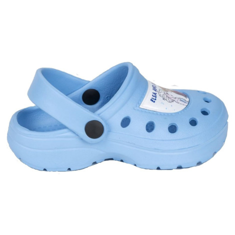 SVETLOMODRÉ DIEVČENSKÉ NAZUVÁKY CROCS DISNEY FROZEN