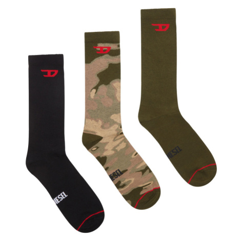 Ponožky 3-Pack Diesel Skm-Ray-Threepack Socks Rôznofarebná