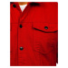 Červená pánska rifľová bunda Bolf XSF78204