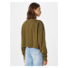 LEVI'S ® Mikina 'Roonie Crop Sweatshirt'  olivová