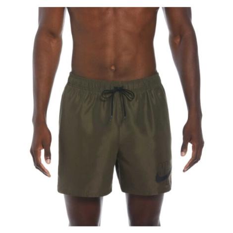 Nike LOGO SOLID 5 Pánske kúpacie šortky, khaki, veľkosť