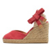 Castañer Espadrilky Chiara/8/002 021669 Ružová