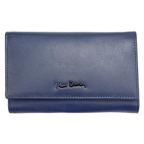 Dámska kožená peňaženka Pierre Cardin Sanele - modrá
