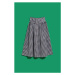 WOMEN'S SKIRT L-SC-4018 BÍLÁ_ČERNÁ