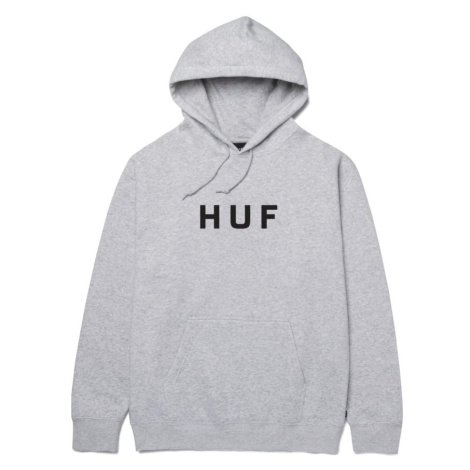 HUF Essentials OG Logo Hoodie Šedá